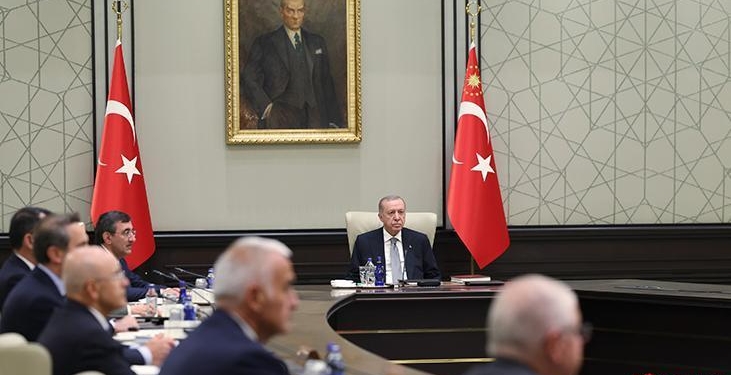 Cumhurbaşkanı Erdoğan’ın başkanlık ettiği Kabine toplantısı sona erdi
