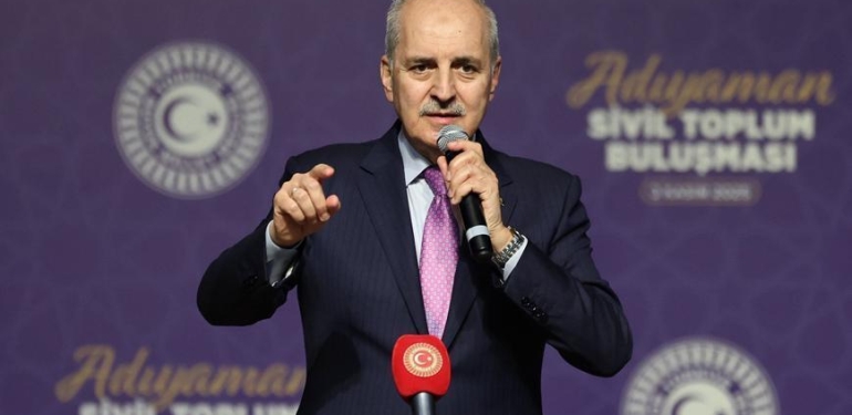 TBMM Başkanı Kurtulmuş: Ayağımıza vurulan prangaları kaldırıp bir kenara atıyoruz