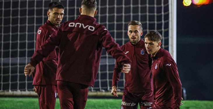 Trabzonspor, Alanyaspor maçı için hazırlıklara başladı